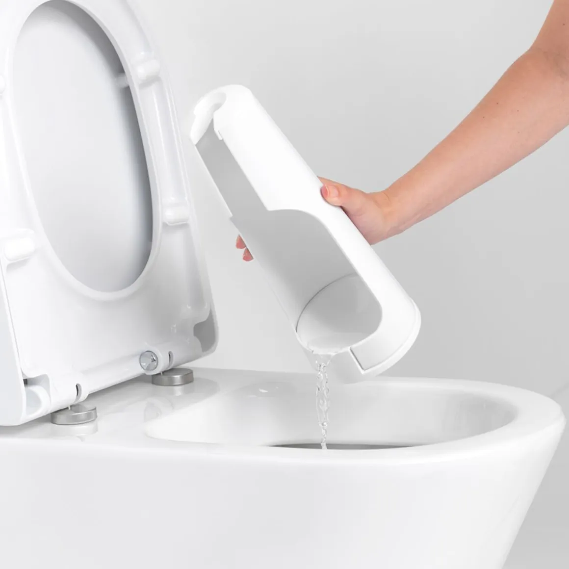 BRABANTIA RENEW WC- HARJA JA TELINE VALKOINEN