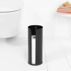 BRABANTIA RENEW WC-PAPERIN SÄILYTYSTELINE MATTAMUSTA
