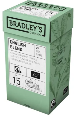 BRADLEY'S ENGLISH BLEND TEE LUOMU 25KPL 50 G