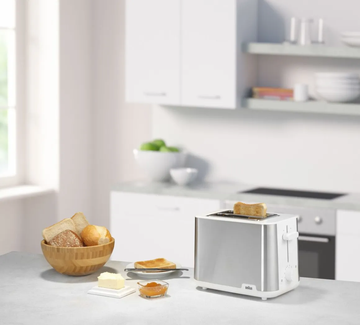 BRAUN HT1510WH PURSHINE LEIVÄNPAAHDIN