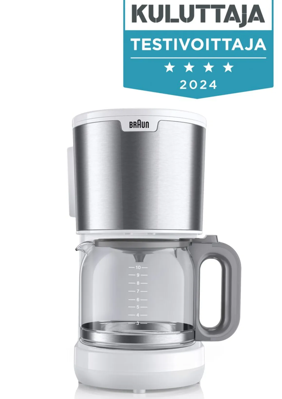 BRAUN KF1500WH PURSHINE KAHVINKEITIN