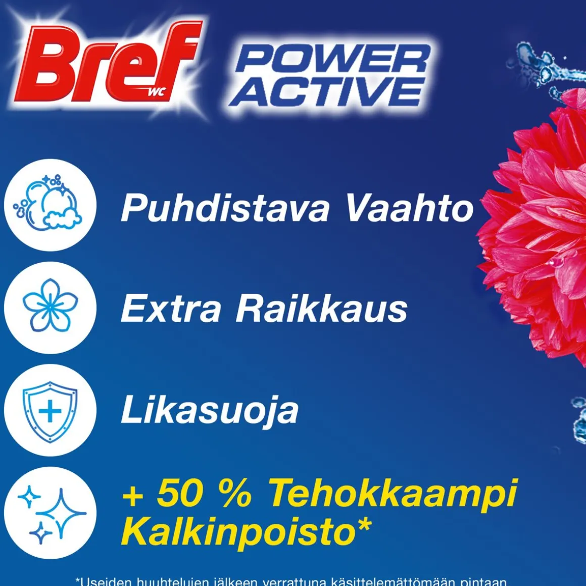 BREF POWER ACTIVE WC-RAIKASTIN FRESH FLOWERS 100 G