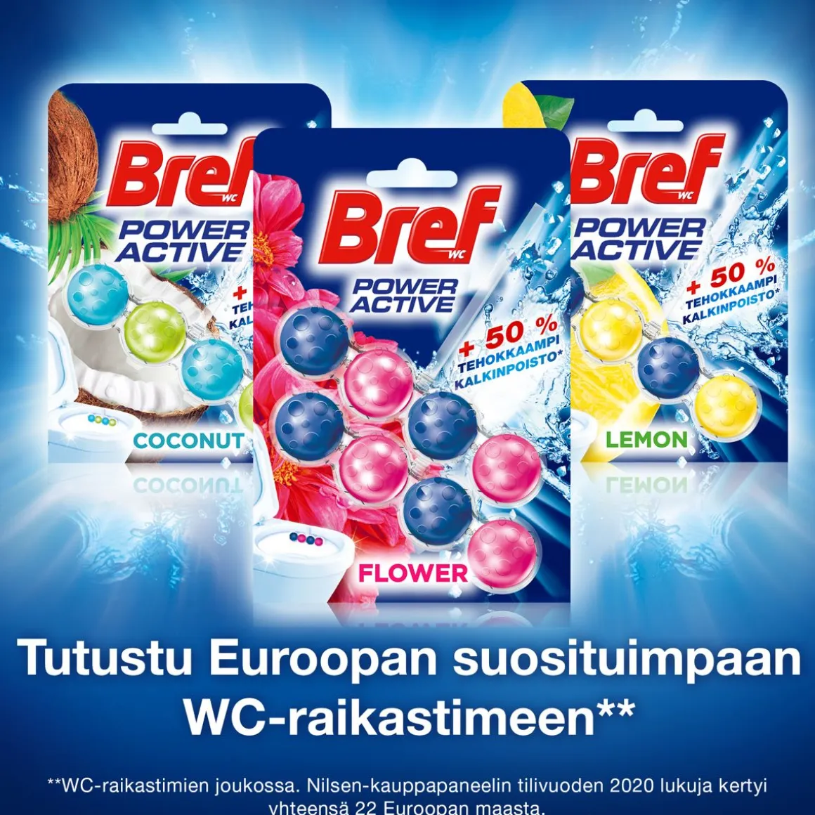 BREF POWER ACTIVE WC-RAIKASTIN FRESH FLOWERS 100 G