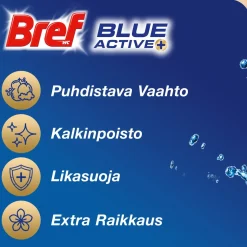 BREF BLUE ACTIVE CHLORINE DUO WC-RAIKASTIN 2-PACK 100 G