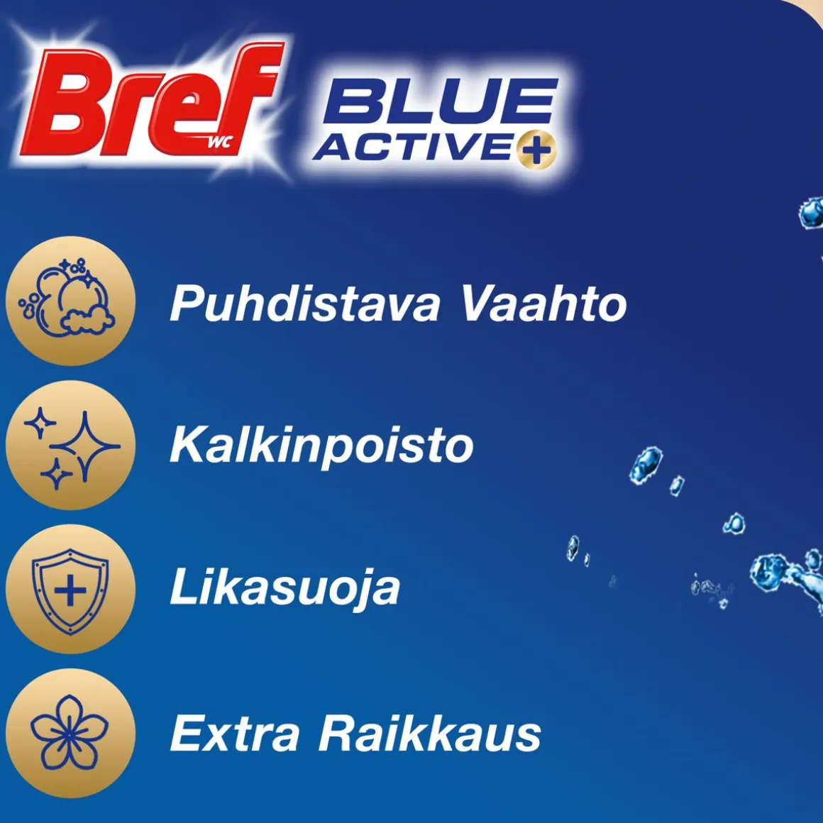 BREF BLUE ACTIVE CHLORINE DUO WC-RAIKASTIN 2-PACK 100 G