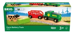 BRIO PARISTOKÄYTTÖINEN MAATILAJUNA