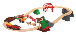 BRIO MAATILAN ELÄIMET RATASETTI
