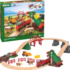 BRIO MAATILAN ELÄIMET RATASETTI