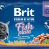BRIT PREMIUM CAT ANNOSP. ADULT FISH PLATE 4*100G 400 G