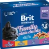 BRIT PREMIUM CAT ANNOSP. ADULT FAMILY PLATE CHUNKS 12*100G 1,2 KG