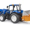 BRUDER NEW HOLLAND T5.120 TRAKTORI LISÄVARUSTEILLA