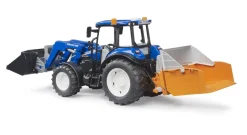 BRUDER NEW HOLLAND T5.120 TRAKTORI LISÄVARUSTEILLA