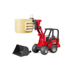 BRUDER BR2192 SCHÄFFER COMPACT LOADER 2034 PAALAIMELLA JA 1 PYÖ