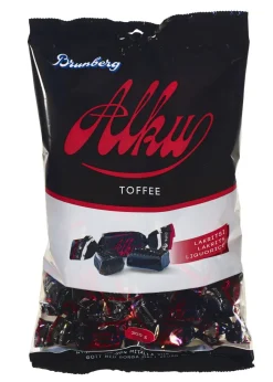 BRUNBERG ALKU TOFFEE LAKRITSI GTON 300 G
