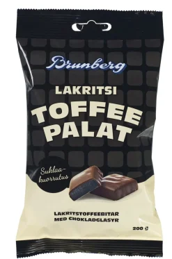 BRUNBERG LAKRITSITOFFEEPALAT 200 G