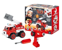 BUKI R/C FIRE TRUCK, KAUKO-OHJATTAVA PALO-AUTO