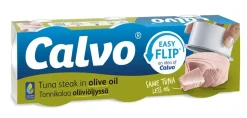 CALVO TONNIKALA OLIIVIÖLJYSSÄ 3-PACK 195 G