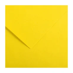 CANSON IRIS VIVALDI 240G 50X65 04 CANARY YELLOW VÄRIKARTONKI