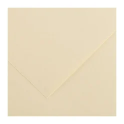 CANSON IRIS VIVALDI 240G 50X65 02 CREAM VÄRIKARTONKI