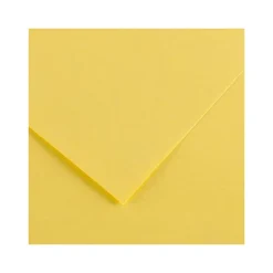 CANSON IRIS VIVALDI 240G 50X65 03 STRAW YELLOW VÄRIKARTONKI