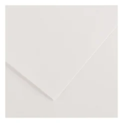 CANSON IRIS VIVALDI 240G 50X65 01 WHITE VÄRIKARTONKI