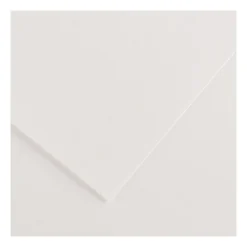 CANSON IRIS VIVALDI 240G 50X65 01 WHITE VÄRIKARTONKI