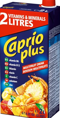 CAPRIO PLUS MONIVITAMIINIMEHUJUOMA 2 L