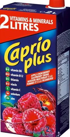 CAPRIO PLUS VADELMA-OMENAMEHUJUOMA 2 L