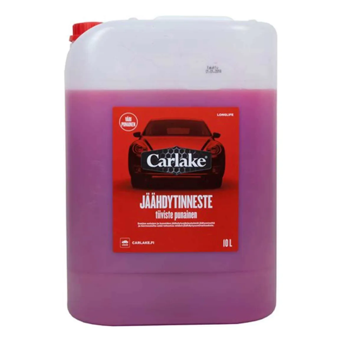 CARLAKE LONGLIFE JÄÄHDYTINNESTE TIIVISTE PUNAINEN 10 L