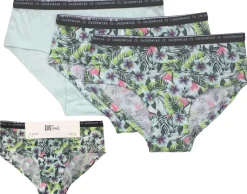 CARLSTEINS TYTTÖJEN HIPSTERIT 3-PACK 158/164 KUKKA