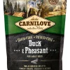 CARNILOVE KOIRAN TÄYSRAVINTO ADULT ANKKA-FASAANI 1,5 KG