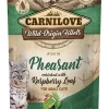 CARNILOVE KISSAN ANNOSATERIA KAST. ADULT FASAANI-VADELMANLEHTI 85 G
