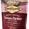 CARNILOVE KISSAN TÄYSRAVINTO PUPPY LOHI-KALKKUNA 400 G