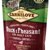 CARNILOVE KISSAN TÄYSRAVINTO ADULT HAIRBALL CONTROL ANKKA-FASAA 400 G