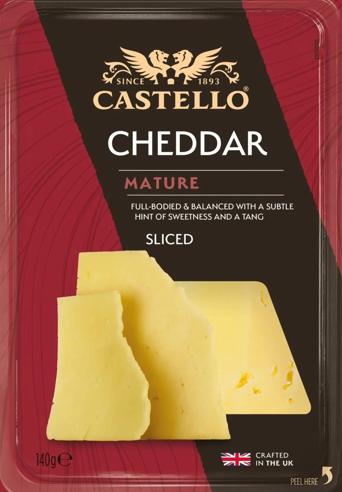 CASTELLO MATURE CHEDDAR VIIPALE 140 G