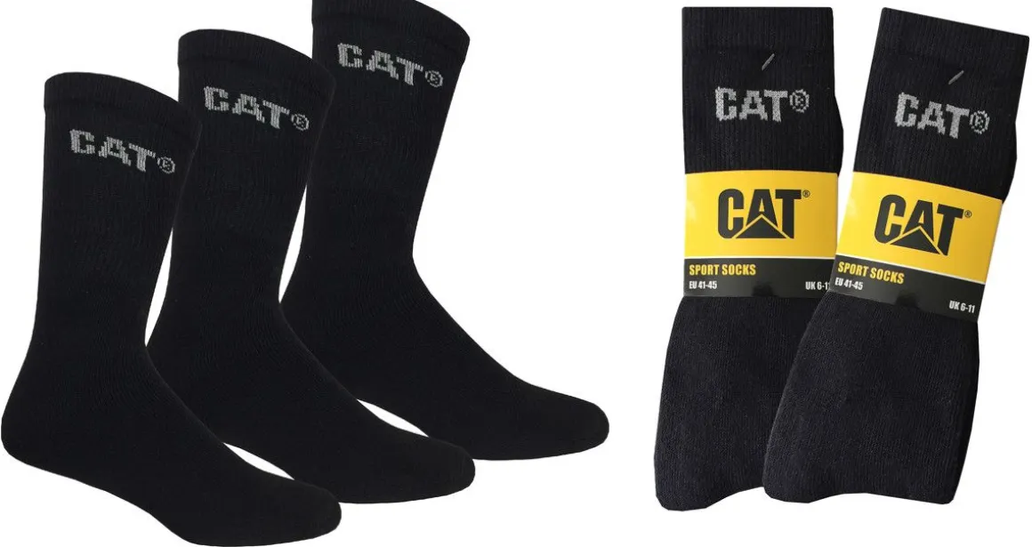 CAT URHEILUSUKKA 3PR MUSTA 41-45