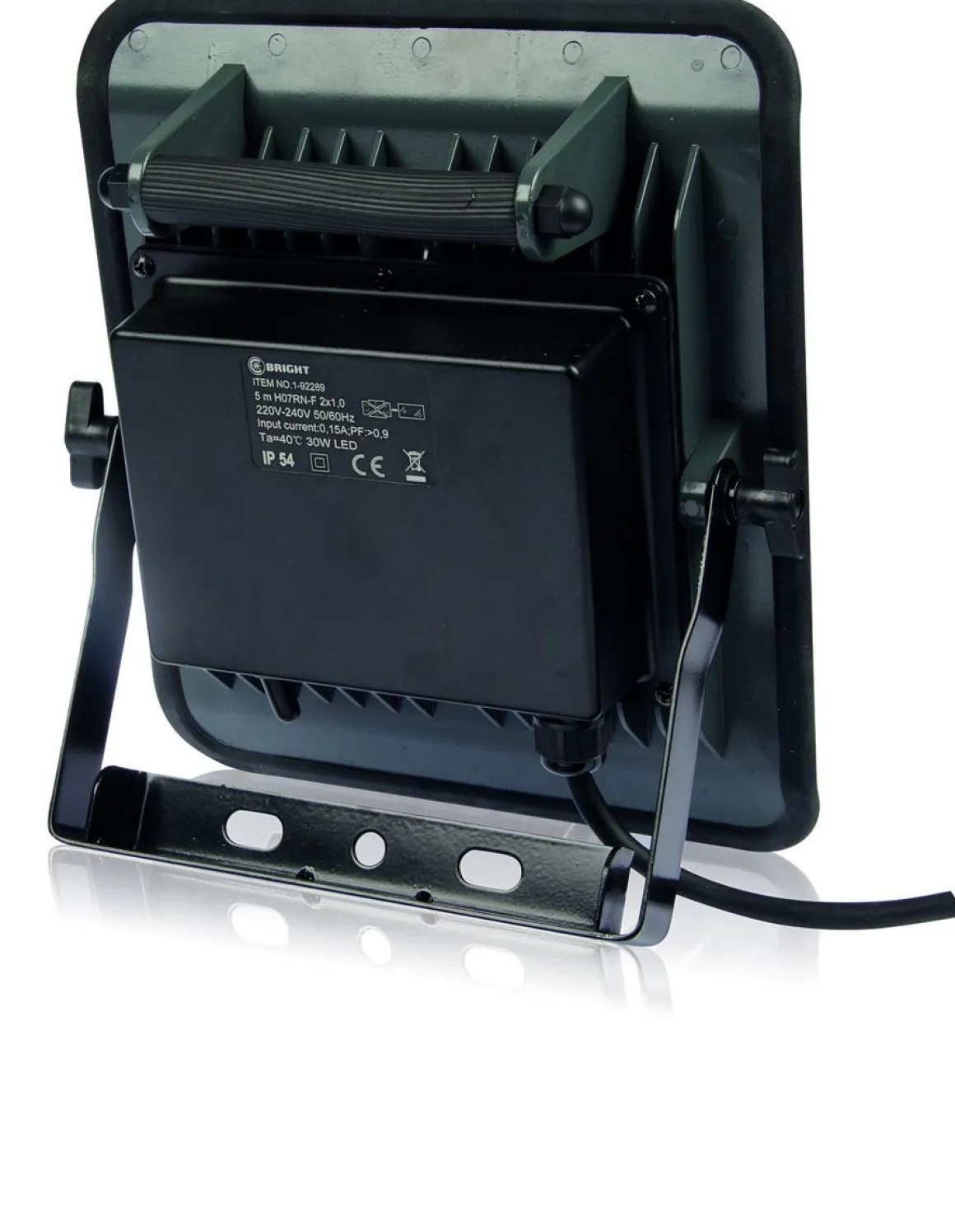 C-BRIGHT LED-TYÖVALAISIN 30W 5M KUMIKAAPELI IP20 2200LM