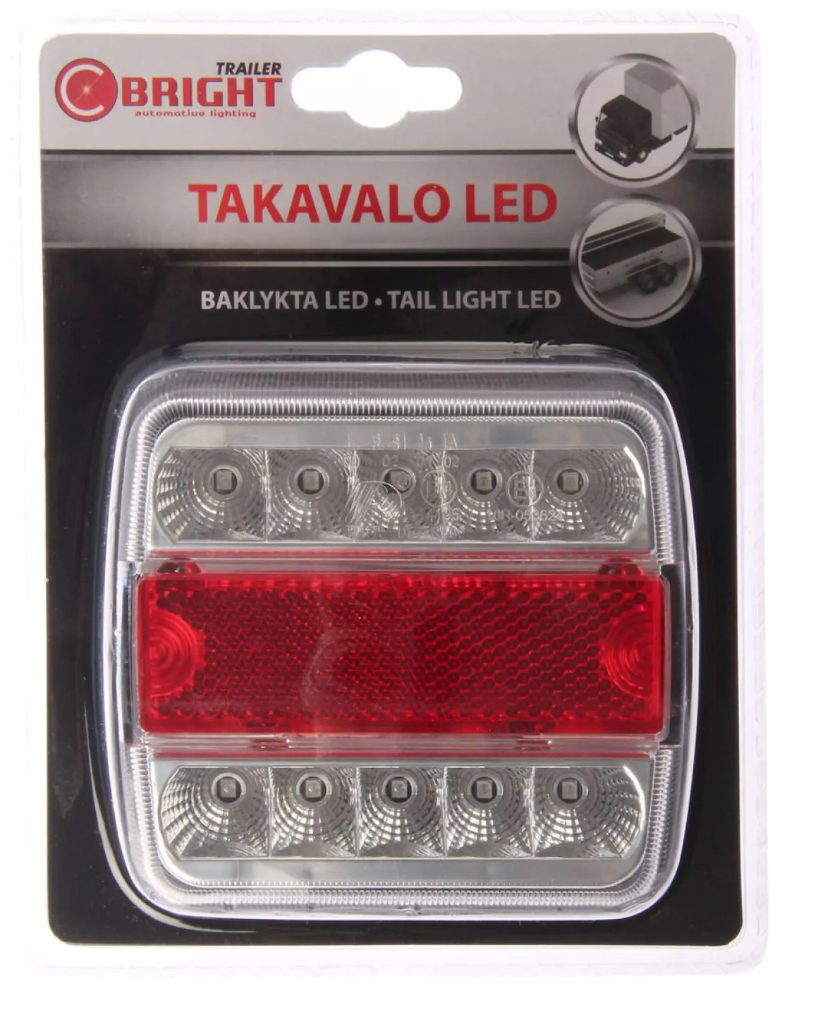 C-BRIGHT LED TAKAVALO 100X100X40MM 12V