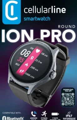 CELLULARLINE ION PRO ÄLYKELLO PYÖREÄ