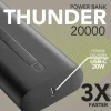CELLULARLINE THUNDER 20000 VARAVIRTA MUSTA