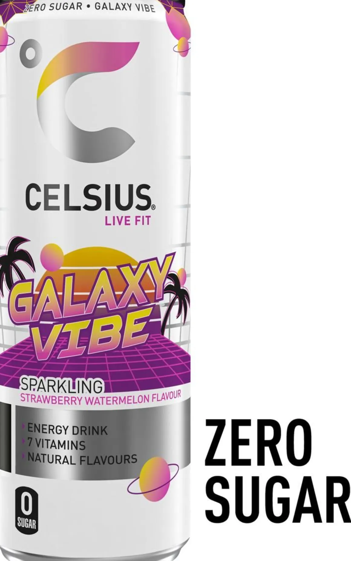 CELSIUS VITAMINOITU ENERGIAJUOMA GALAXY VIBE TLK 355 ML