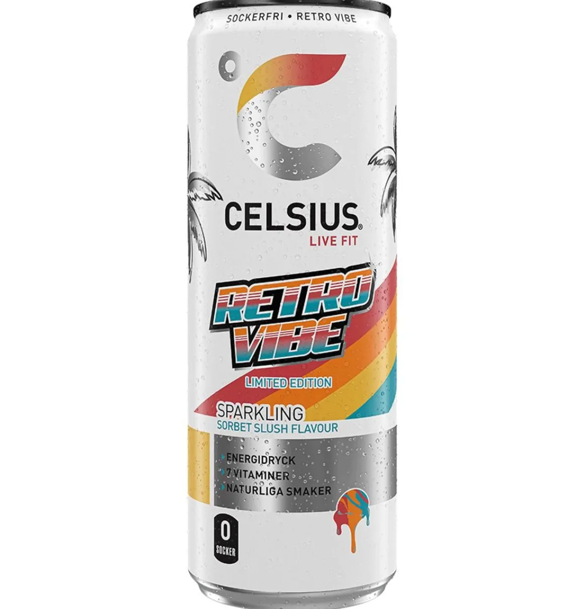 CELSIUS RETRO VIBE TLK (SE) 355 ML