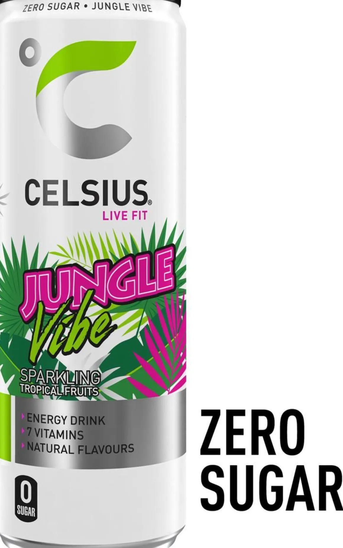 CELSIUS VITAMINOITU ENERGIAJUOMA JUNGLE VIBE TLK 355 ML