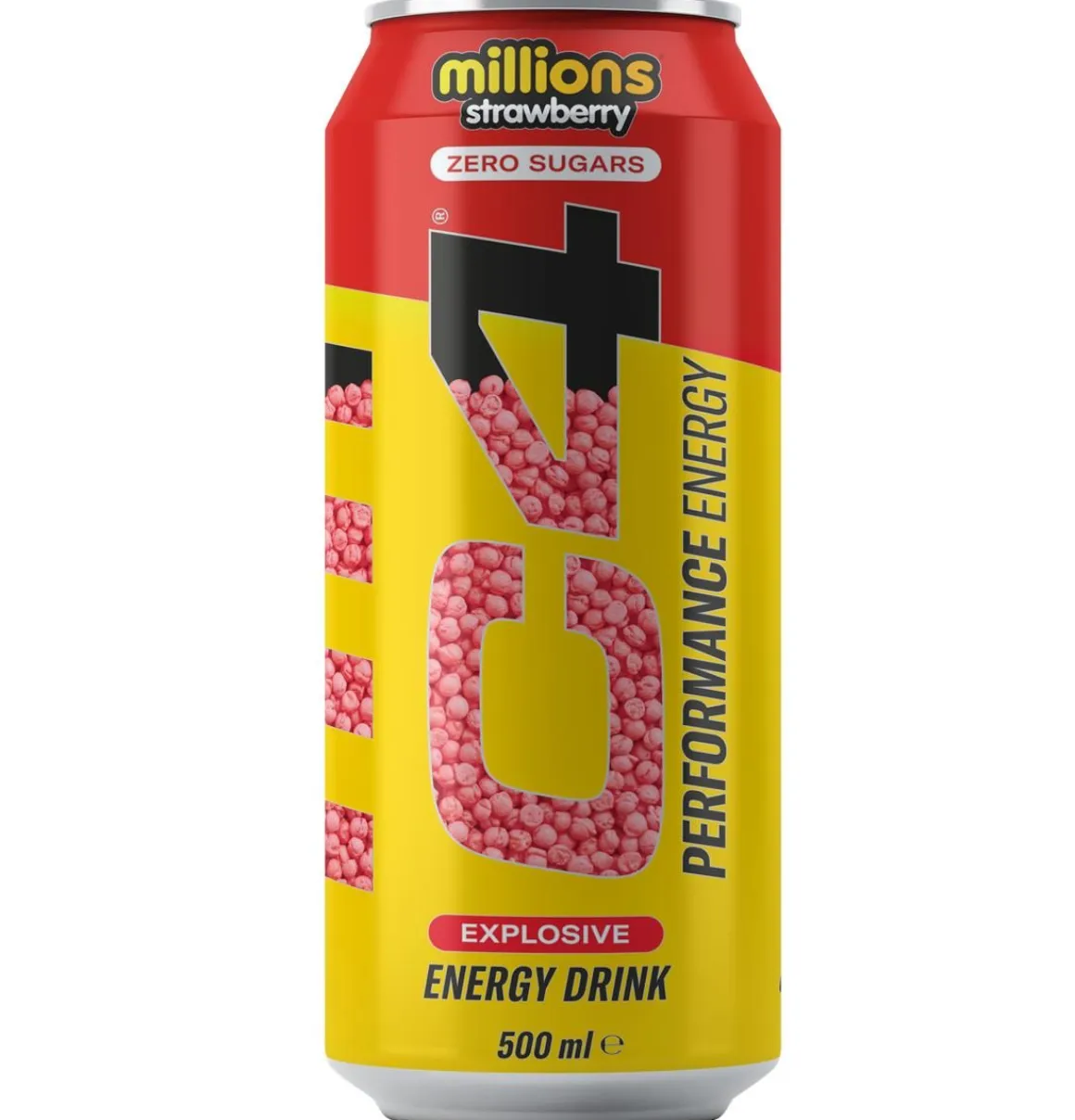 C4 ENERGY STRAWBERRY MILLIONS PERFORMANCE TLK (EU) 500 ML