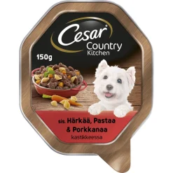 CESAR COUNTRY HÄRÄNLIHA, PASTA&PORKKANA 150 G