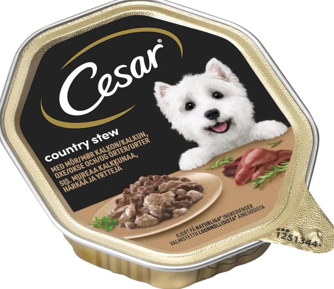 CESAR COUNTRY KITCHEN HÄRKÄ & KALKKUNA 150 G