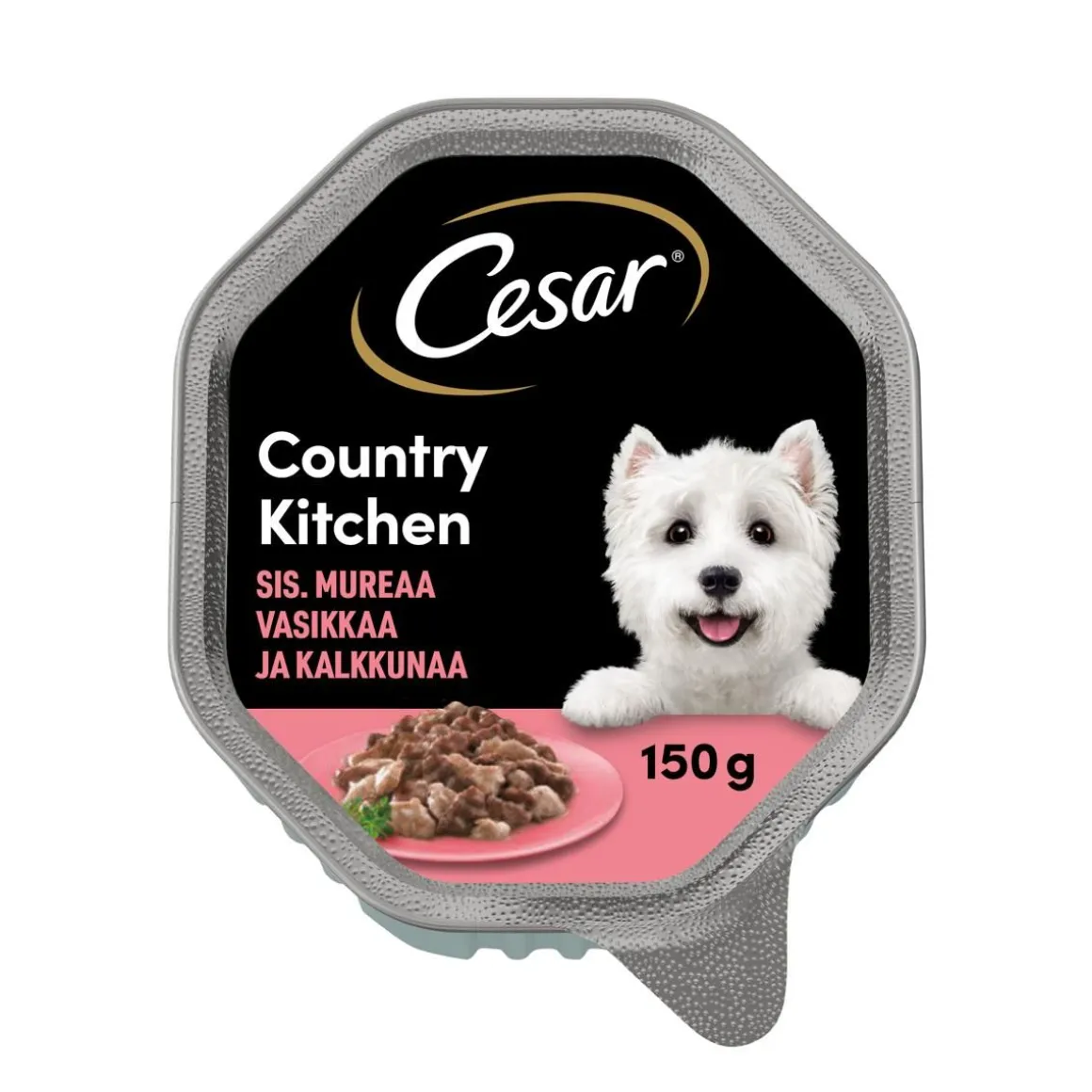 CESAR COUNTRY KITCHEN VASIKANLIHAA&KALKKUNAA 150 G