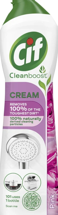 CIF CREAM PINK PUHDISTUSAINE 500 ML