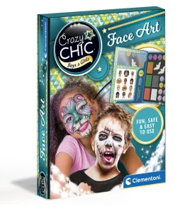 CLEMENTONI CRAZY CHIC FACE ART KASVOMAALIT