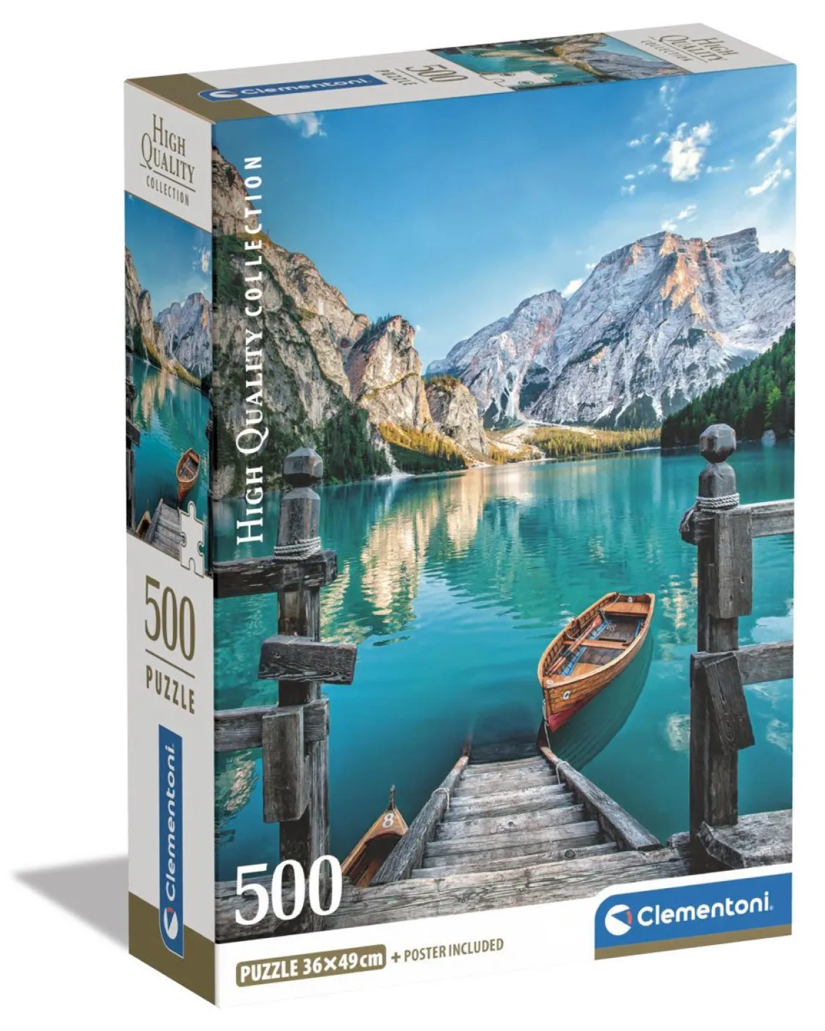 CLEMENTONI COMPACT -PALAPELI 500 OSAA